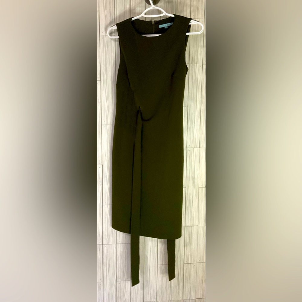 Antonio Melani Olive Green Dress sz 4